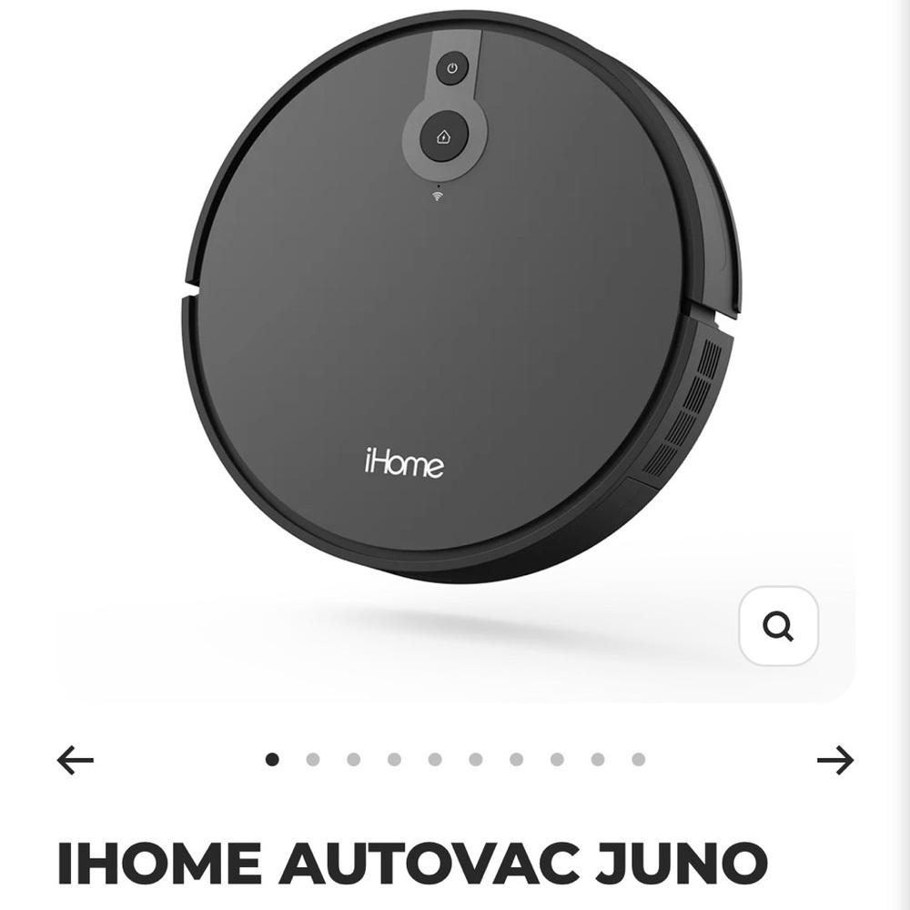 iHome AutoVac Juno - Charcoal Gray